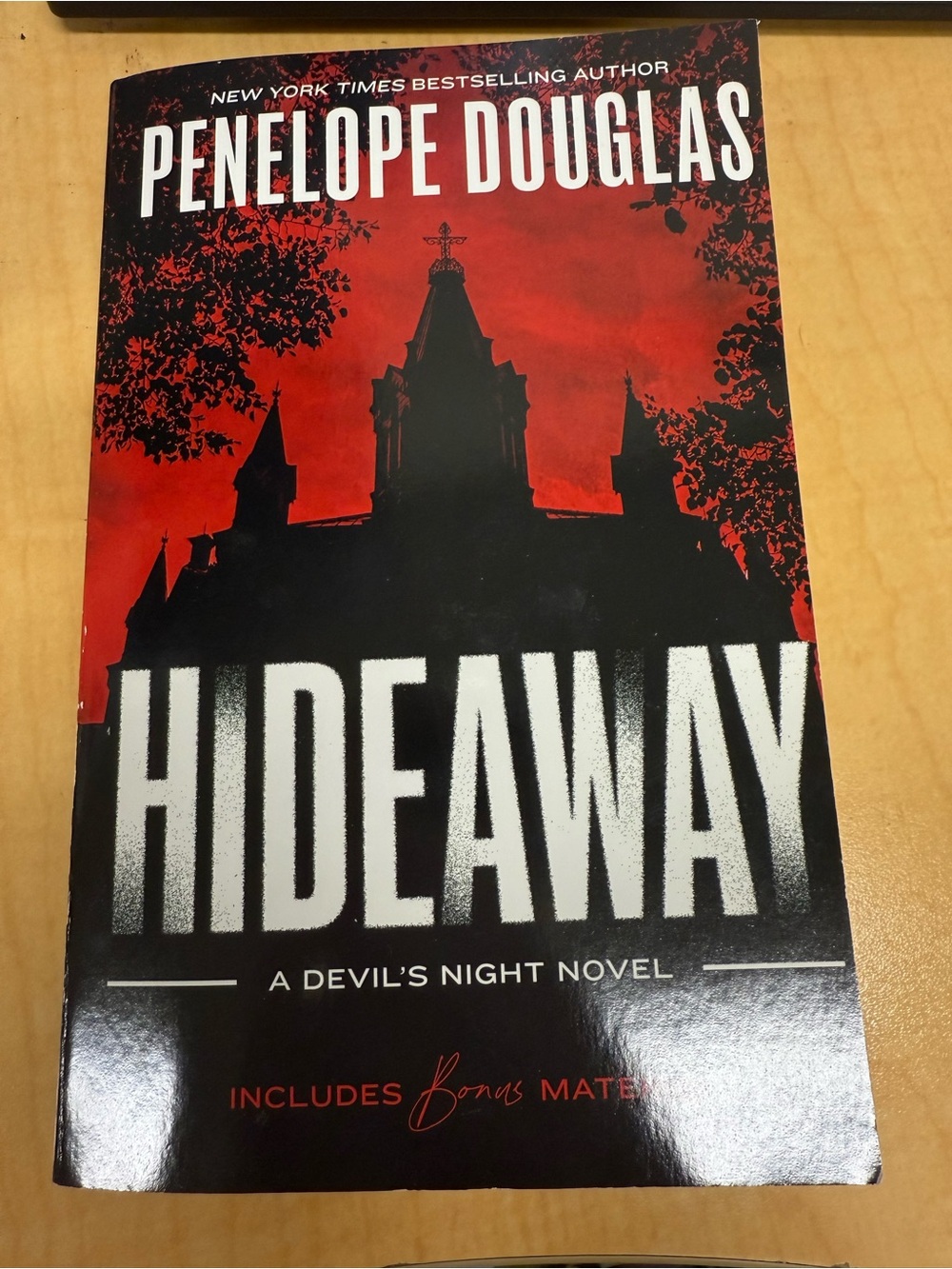 Original Penguin Red and Black Hideaway Cover Art